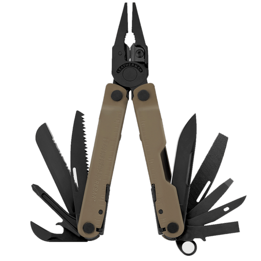 Outil multifonctions REBAR | 17 Outils Leatherman - Coyote - - Welkit.com - 37447466588 - 1