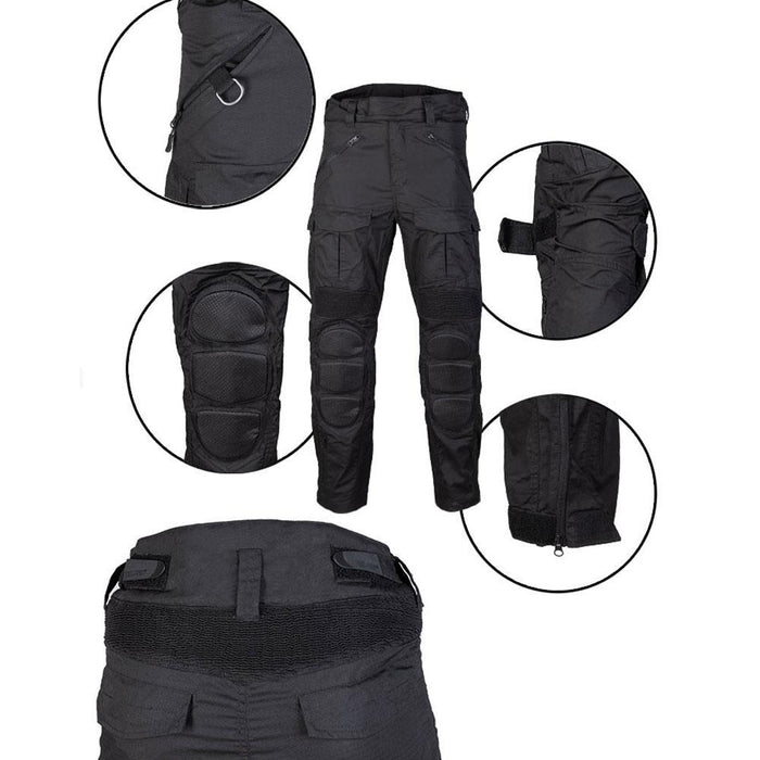 Pantalon de combat CHIMERA Mil-Tec - Noir - S - Welkit.com - 4046872399916 - 6