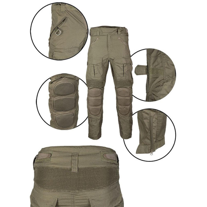 Pantalon de combat CHIMERA Mil-Tec - Vert olive - S - Welkit.com - 4046872399732 - 2