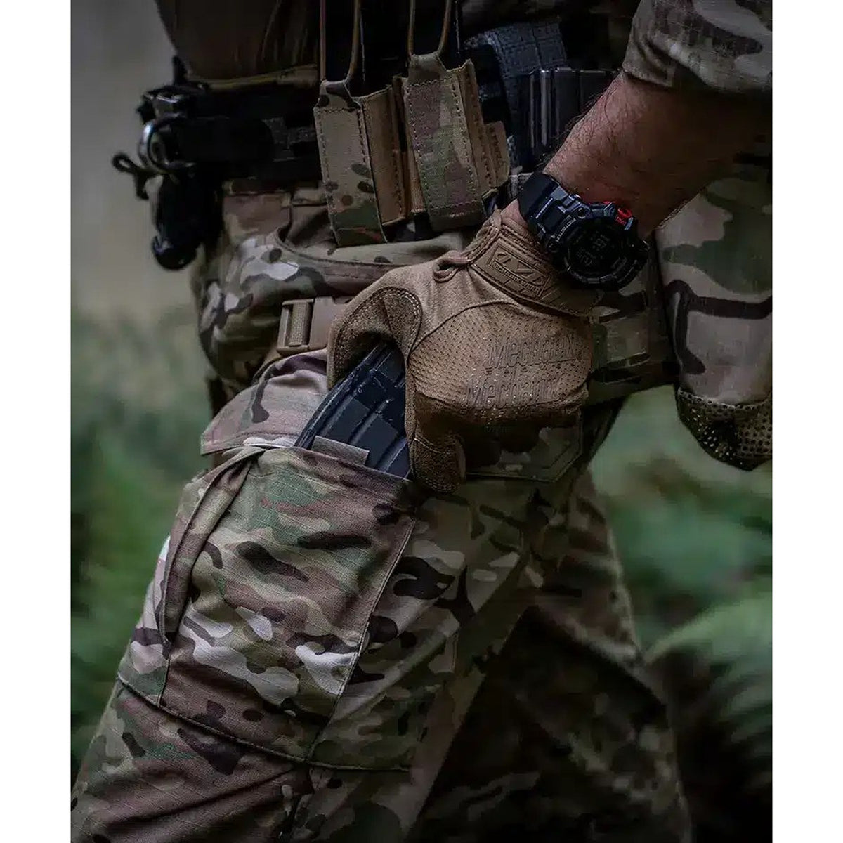 Pantalon de combat GK Dutycall ripstop 220 g/m² 8 poches zones extensibles élasthanne