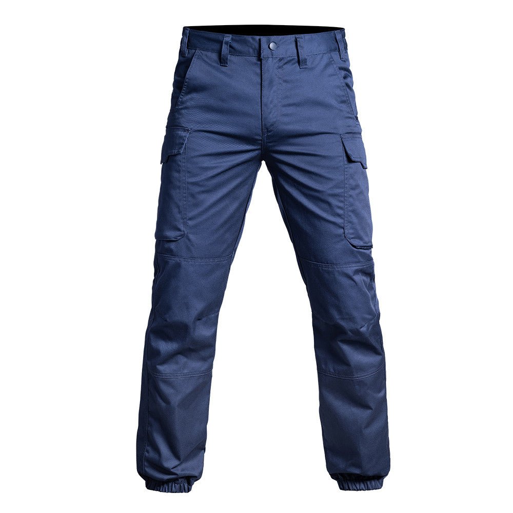 Pantalon tactique SÉCU - ONE BAS ÉLASTIQUÉ A10 Equipment - Bleu marine - Welkit.com