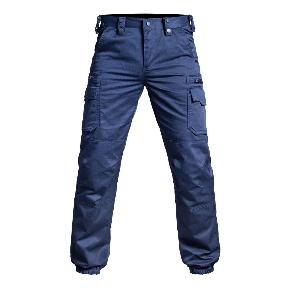 Pantalon tactique V2 SÉCU - ONE BAS ÉLASTIQUÉ A10 Equipment - Bleu marine - Welkit.com