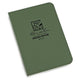 Papier étanche MEMO BOOK 954T Rite In The Rain - Vert olive - Welkit.com