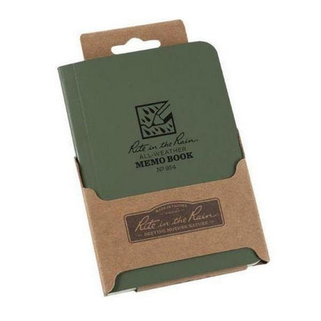 Papier étanche MEMO BOOK 954T Rite In The Rain - Vert olive - Welkit.com