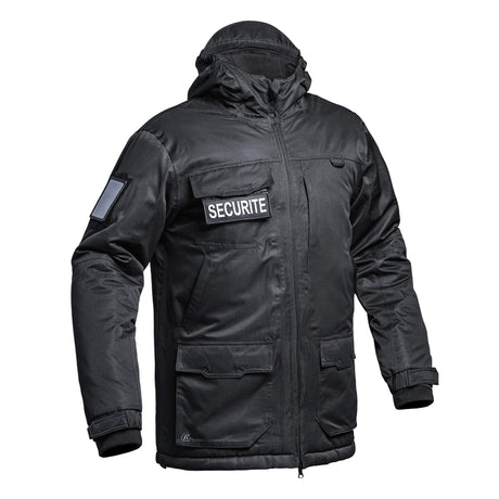 Parka HARDSHELL SÉCU - ONE WF 150 FLAP SÉCURITÉ A10 Equipment - Noir - Welkit.com