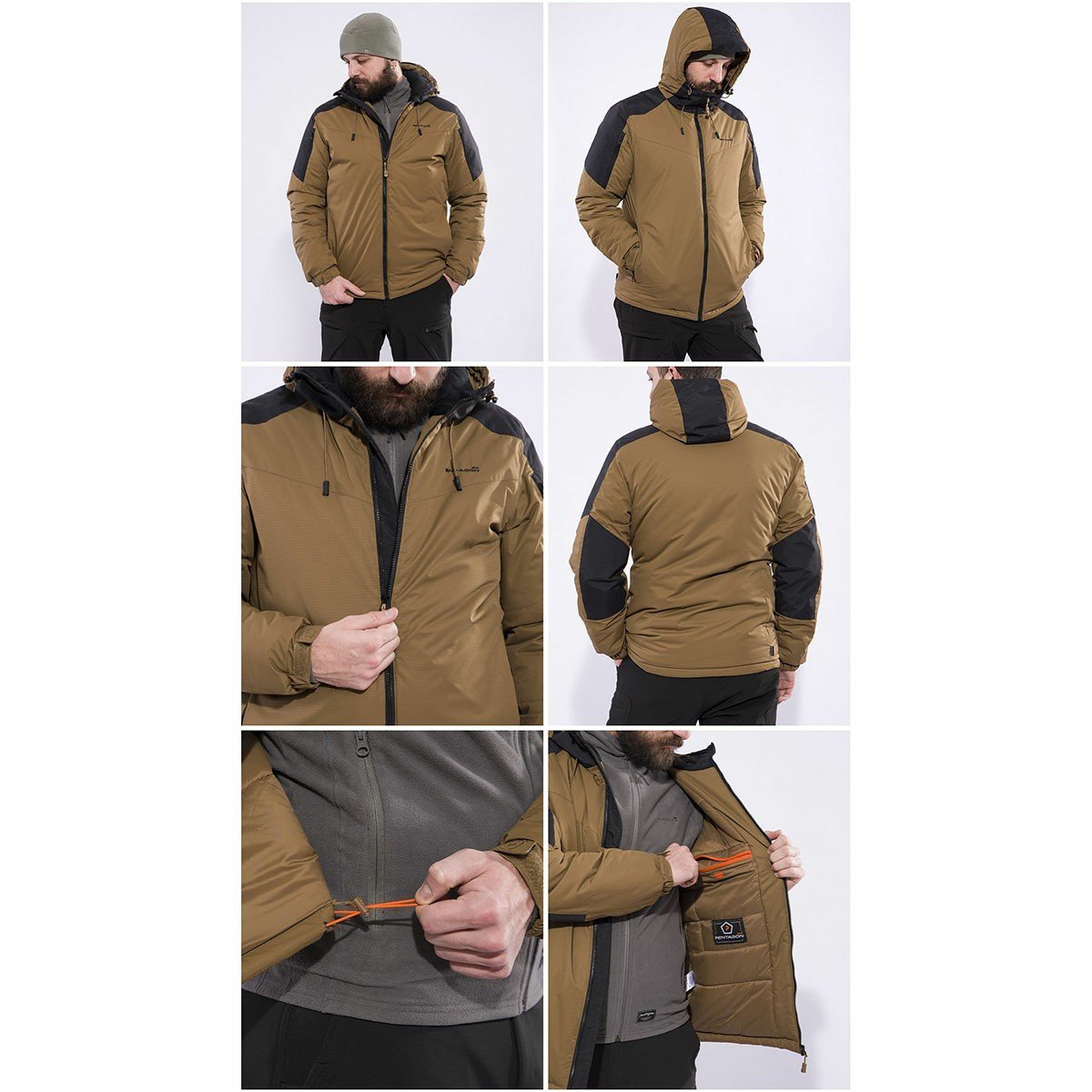 Parka OLYMPUS Pentagon - Vert olive - Welkit.com