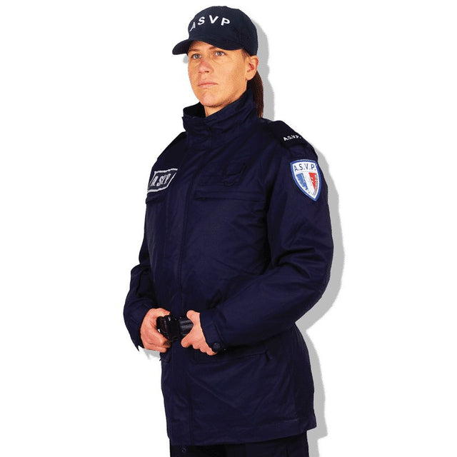 Parka tous temps A.S.V.P. GK Professional imperméable respirante 10 poches doublure amovible