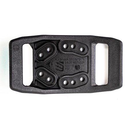 Passant de ceinturon T - SERIES 2 - SLOT BELT LOOP (Vrac) Blackhawk - Noir - Welkit.com