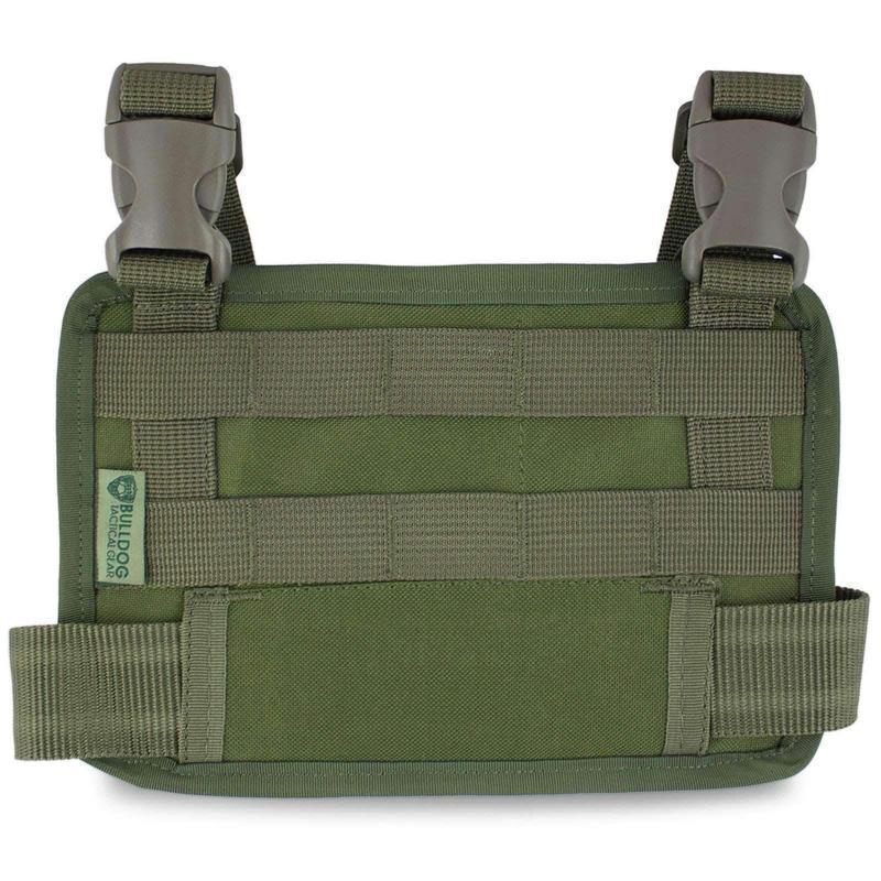 Plaque de cuisse DROP LEG MOLLE Bulldog Tactical - Vert olive - Welkit.com