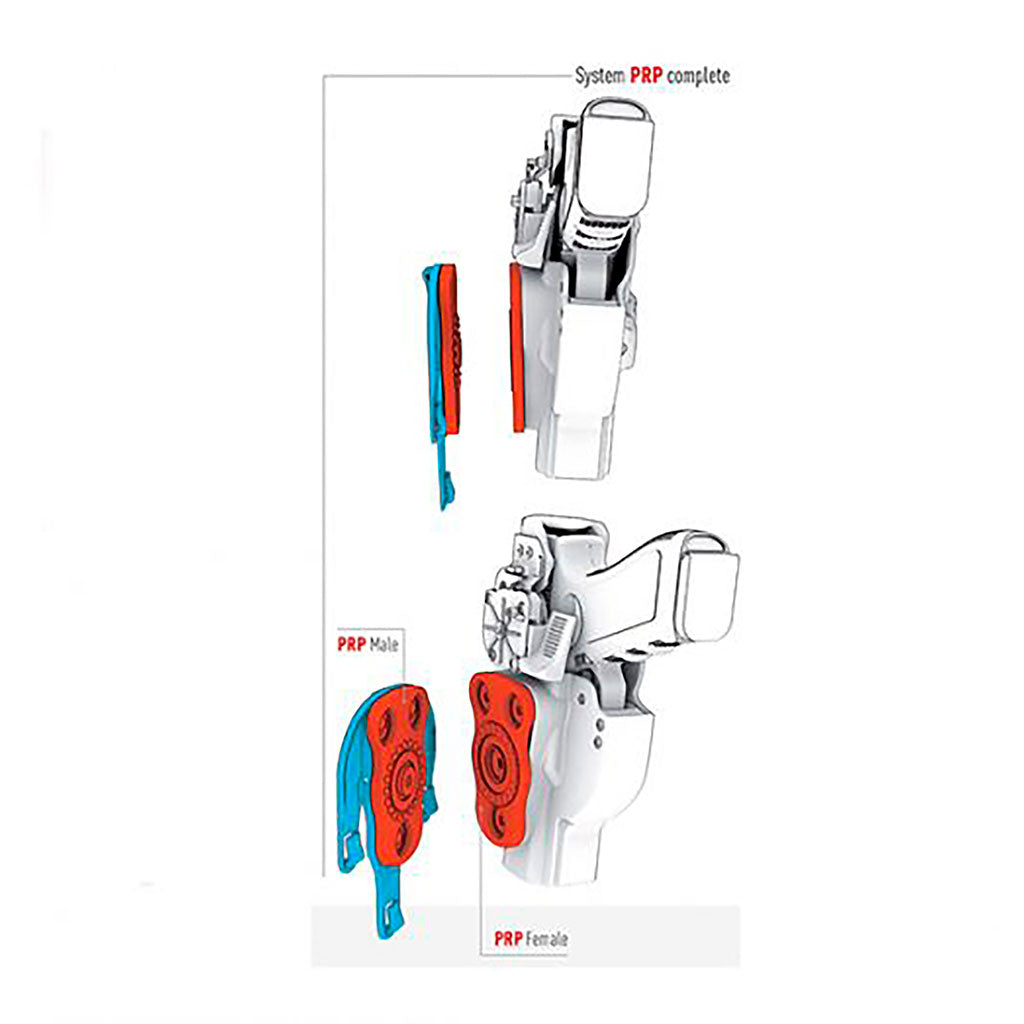Plateau tournant King Cobra en polyamide injecté pour étui porte-chargeur et accessoire