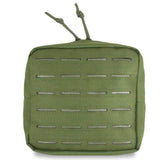 Pochette multi - usages UTILITY LAZER HM Bulldog Tactical - Vert olive - Welkit.com