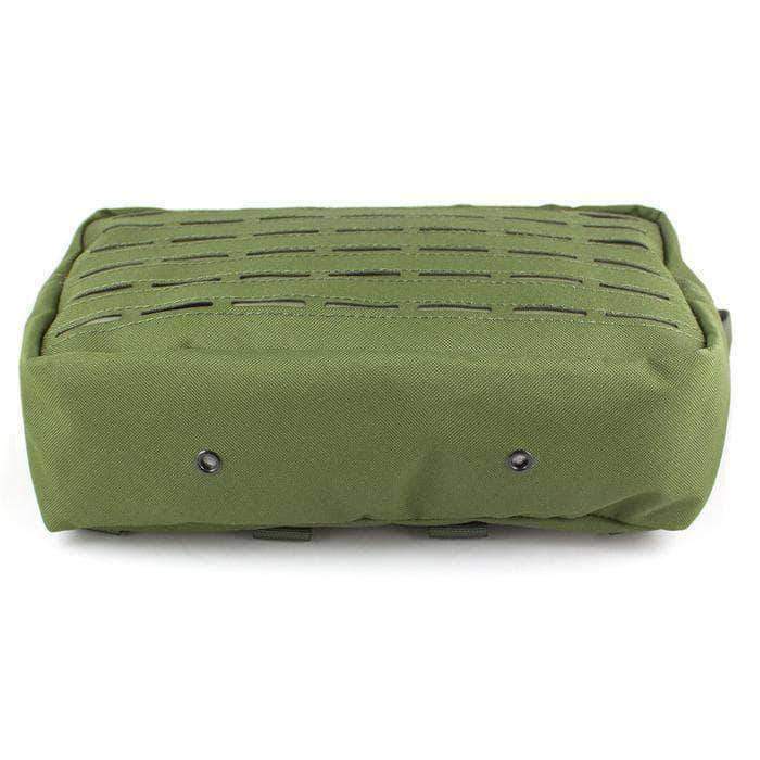 Pochette multi - usages UTILITY LAZER HXL Bulldog Tactical - Vert olive - Welkit.com