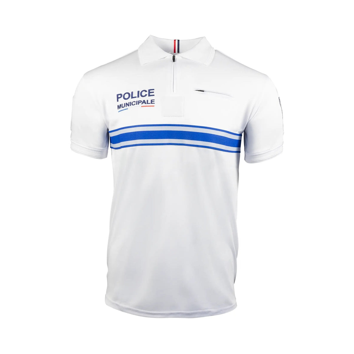 Polo de service manches courtes GK Professional maille respirante demi-glissière