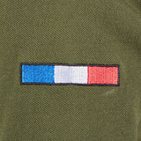 Polo tactique Ares French Army polycoton 230 g/m² poche de manche à glissière