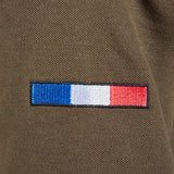 Polo tactique Ares French Army polycoton 230 g/m² poche de manche à glissière