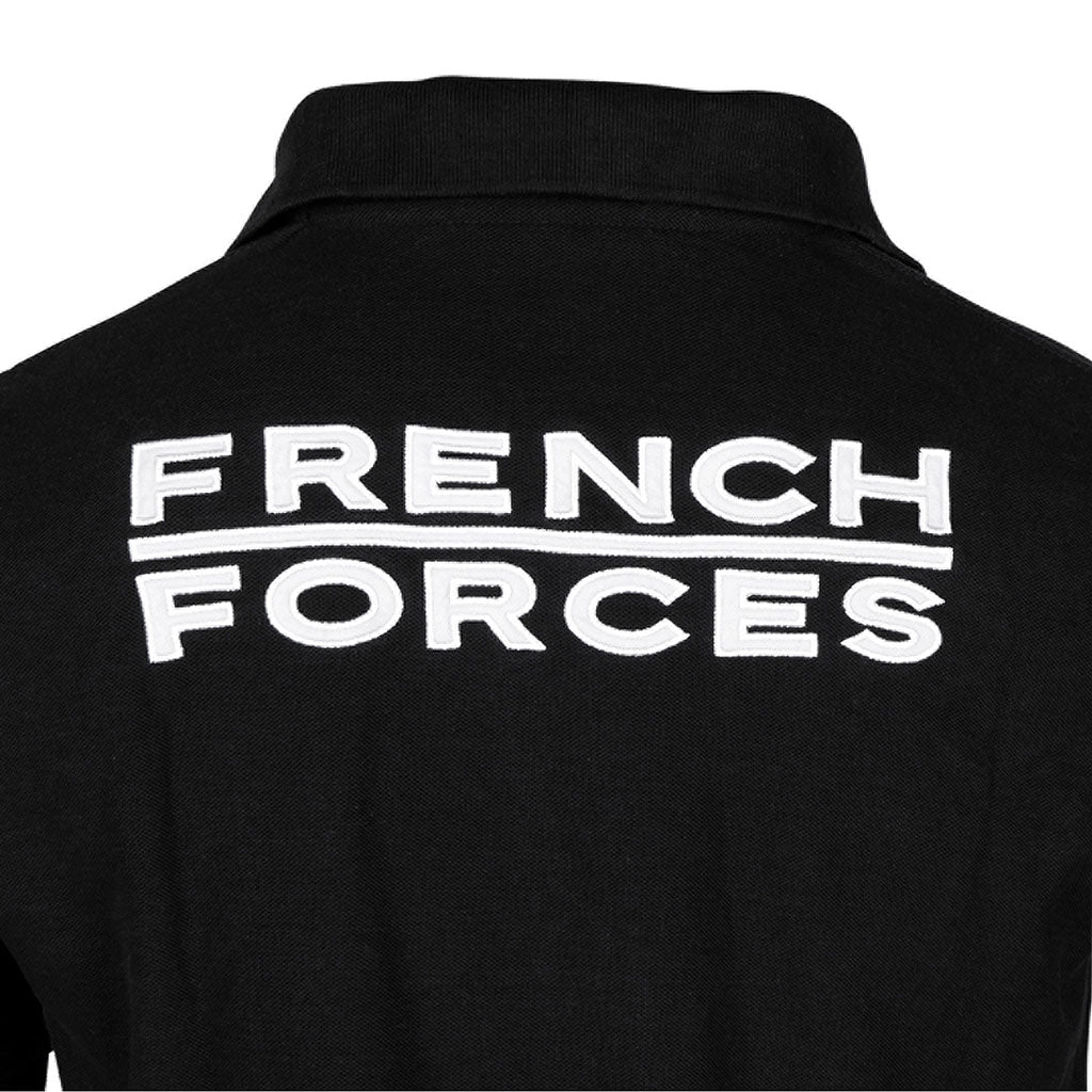 Polo tactique Ares French Forces maille polycoton 230 g/m² et poche de manche