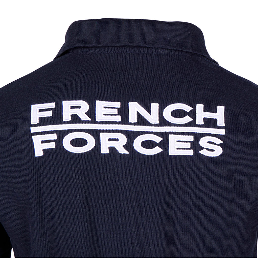 Polo tactique Ares French Forces maille polycoton 230 g/m² et poche de manche