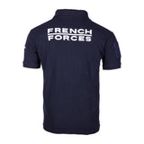 Polo tactique Ares French Forces maille polycoton 230 g/m² et poche de manche