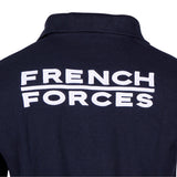 Polo tactique Ares French Forces maille polycoton 230 g/m² et poche de manche