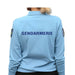Polo Gendarmerie FEMME ML COOLDRY MAILLE PIQUÉE Patrol Equipement - Bleu Clair - M - Welkit.com - 3700207851203 - 2