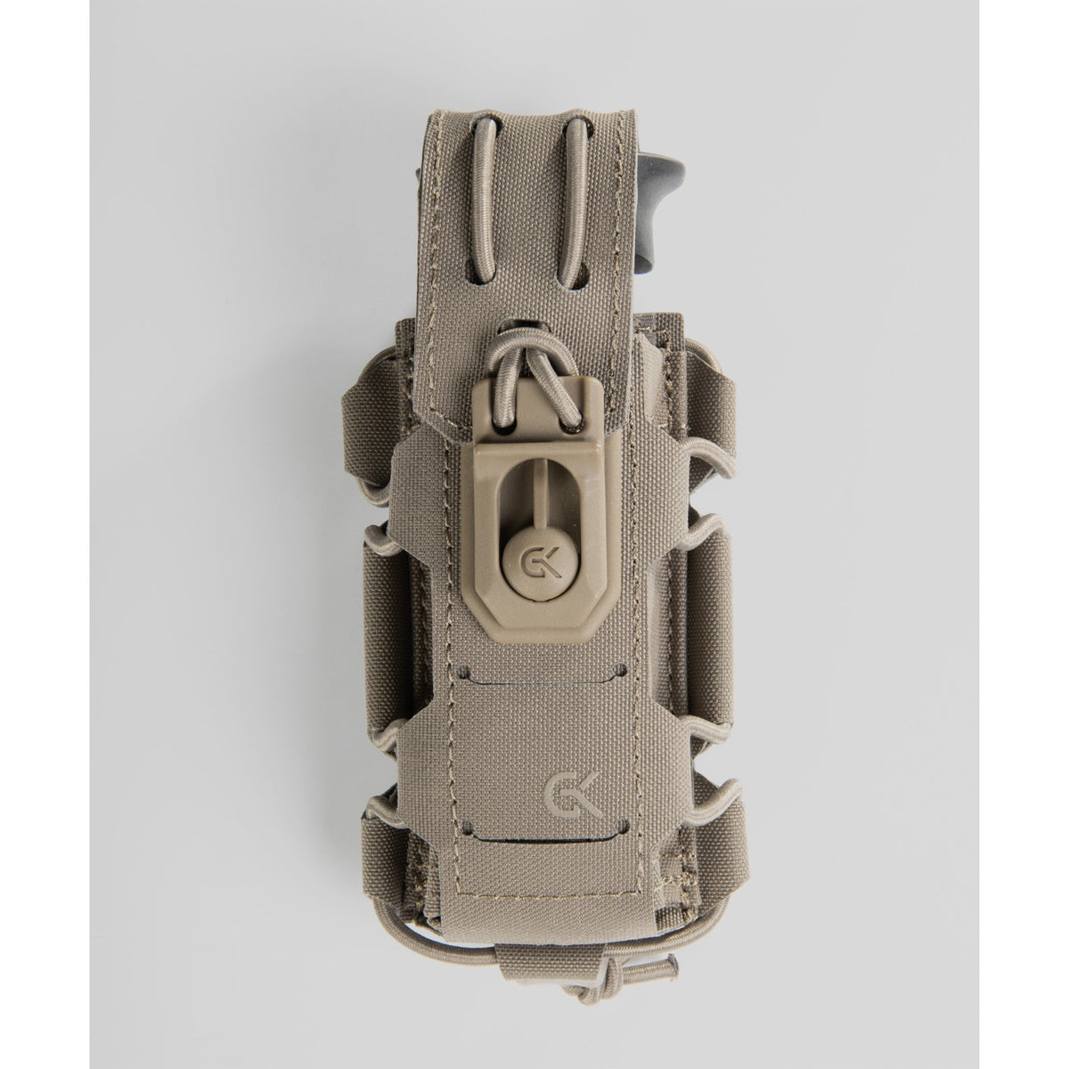 Porte-chargeur 9 mm GK Dutycall sur platine MOLLE en deux finitions