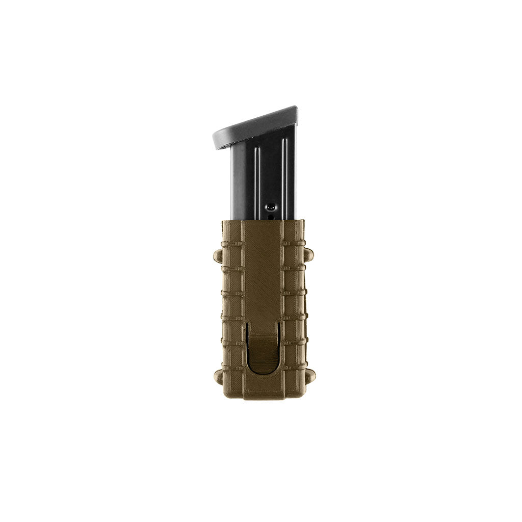 Porte-chargeur simple ouvert Ares en polymère pour Glock 17 boucle rotative 360 degrés