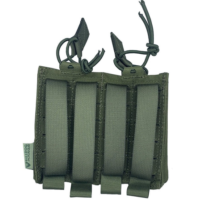 Porte-chargeur ouvert SM2A M4 | 1X2 Bulldog Tactical - Vert olive - - Welkit.com - 3662950112324 - 7