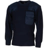 Pull BW avec poche poitrine MFH - Bleu marine - Welkit.com