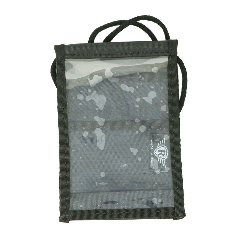 Porte-badge de cou Radar 1957 en nylon avec fenêtre et deux poches internes