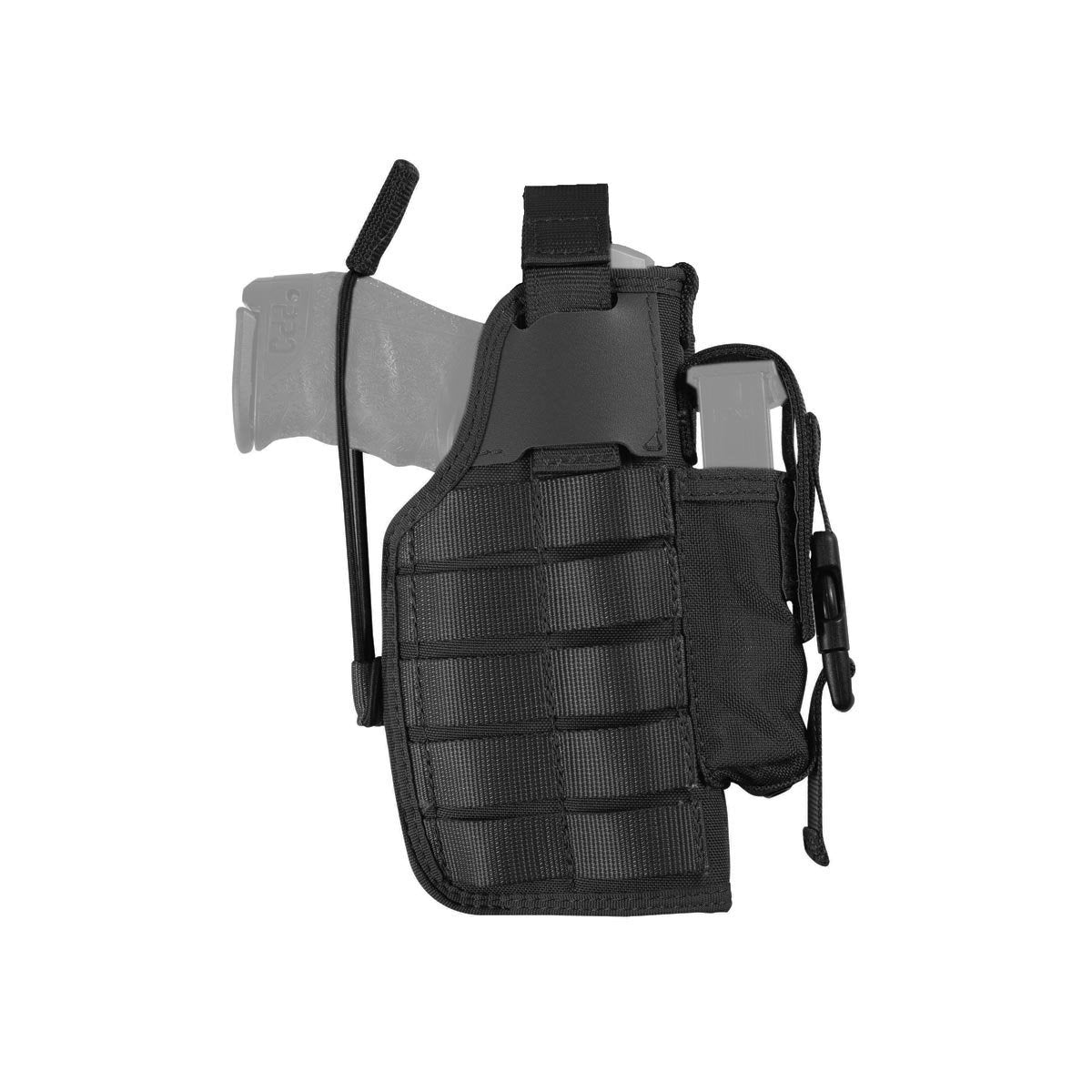 Holster universel B.D.U Radar 1957 en Cordura rétention niveau III fixation MOLLE
