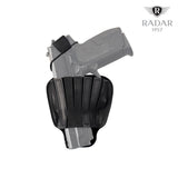 Ceinture holster Radar 1957 élastique 105 cm avec étui universel ambidextre 180 g