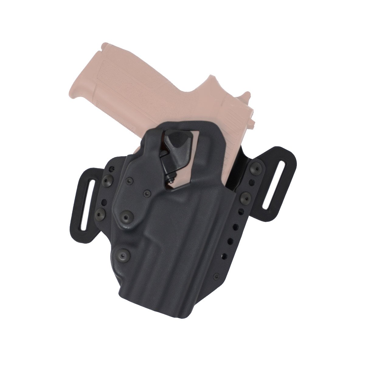 Holster All-Index LTG Radar 1957 H&K SFP9 trois rétentions libération à l'index