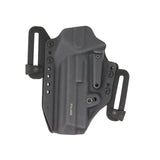 Holster discret Drop Extreme Radar 1957 Beretta 92F niveau II, fixation MMS Rubber-Tech
