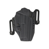 Holster discret Drop Extreme Radar 1957 Beretta 92F niveau II, fixation MMS Rubber-Tech