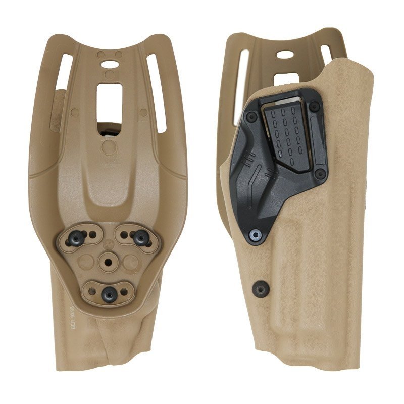 Holster LTG-Duty Radar 1957 niveau II, coque Kydex et déport bas S-Closer 3x120° inclus