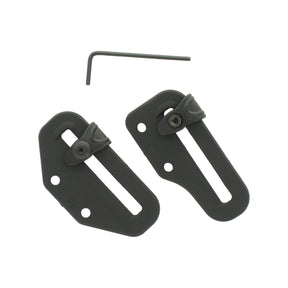 Paire boucles ceinture LH Caoutchouc Tech 60 Mm de large réglable Radar 1957
