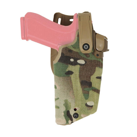 Holster T-LEP Radar 1957 Glock 17/19 Gen5 avec X300U-A et RMR, quatre rétentions en Kydex