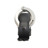 Porte-menottes ouvert Radar 1957 en cuir moulé avec boucle en S pour ceinturon 50 mm