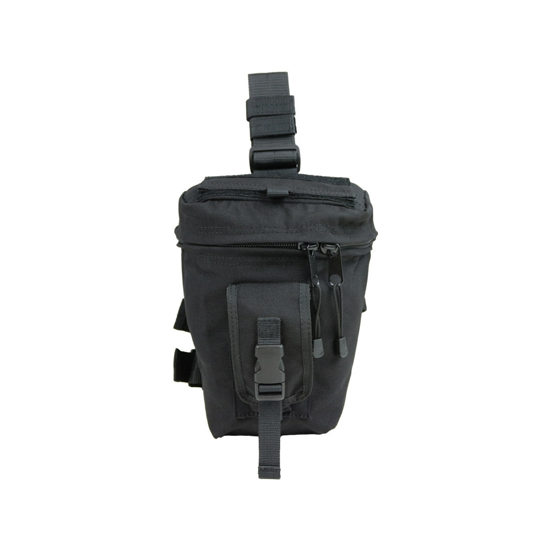 Sacoche de cuisse porte-masque à gaz Radar 1957 en Cordura 30 x 20 x 16 cm