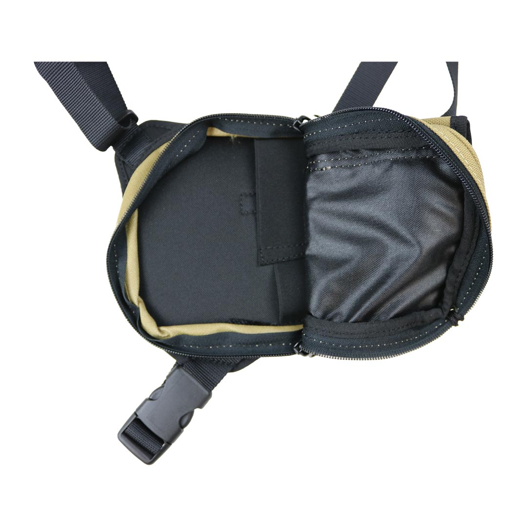 Sacoche holster Radar 1957 port discret droitier en Cordura 16 x 23 cm avec étui interne