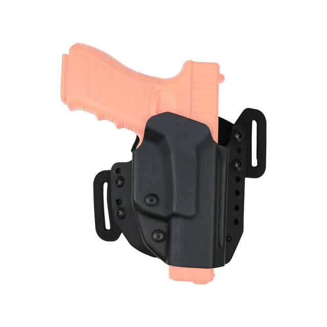 Holster discret Thumb C-D Flat Glock 17-19 LH Poly Niv II Fixat Mms 6500. Radar 1957