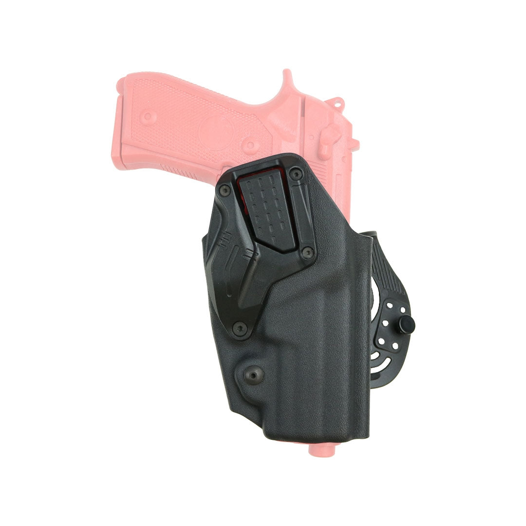 Holster Ltg-less Beretta 92/98F LH Niv II Kydex + Paddle T-System 65 Radar 1957