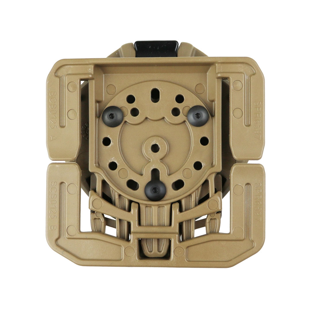 Griffe Click-In MBS Radar 1957 adaptateur RDC femelle 3 passants MOLLE 180 g