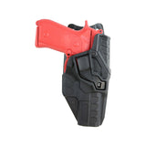 Holster Safe & Fast Index Radar 1957 niveau II en polymère injecté avec déport bas