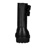 Rangers souples Ares cuir de vachette lisse 2,4 mm cousu Goodyear laçage sur 14 œillets