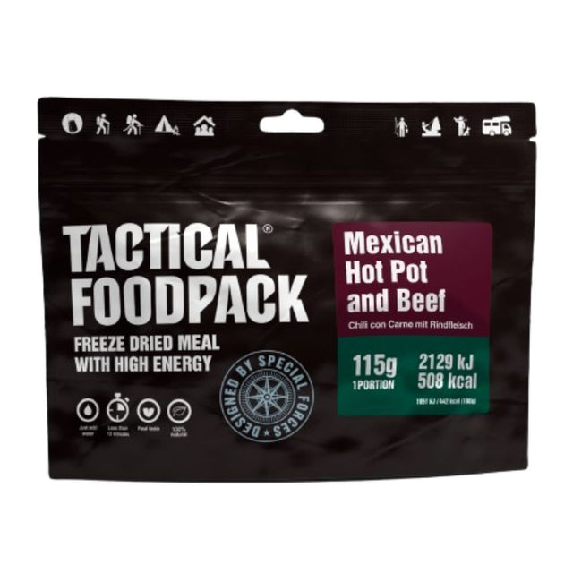 Ration lyophilisée CHILI CON CARNE Tactical Foodpack - Autre - Welkit.com