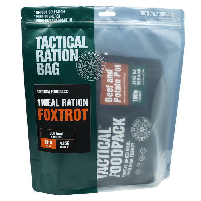Ration lyophilisée FOXTROT 1 REPAS Tactical Foodpack - Autre - Welkit.com - 4744698013138 - 1