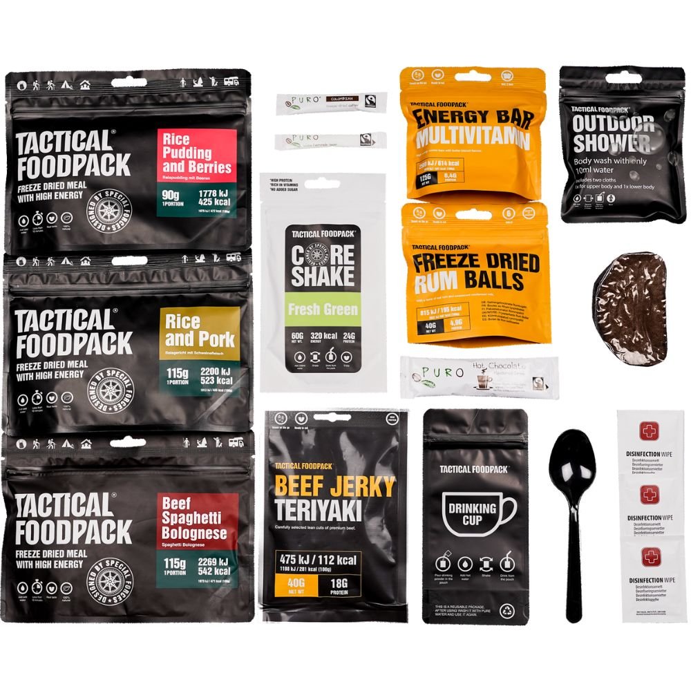 Ration lyophilisée HOTEL 3 REPAS Tactical Foodpack - Autre - Welkit.com