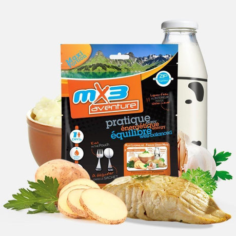 Ration lyophilisée PARMENTIER DE POISSON 424 KCAL MX3 Aventure - Autre - Welkit.com