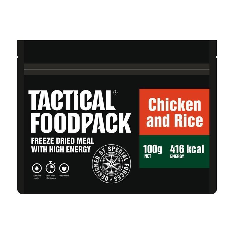 Ration lyophilisée POULET & RIZ 416 KCAL Tactical Foodpack - Autre - Welkit.com